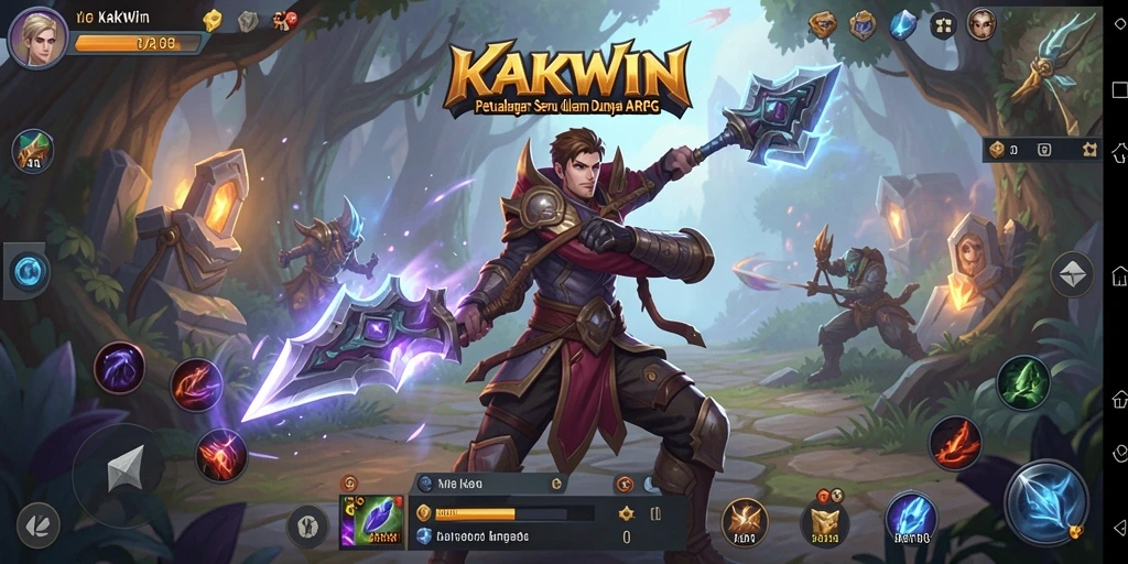 Tampilkan aksi pertarungan seru di dunia KAKWIN.