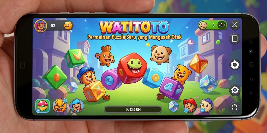 Tampilan menarik dari gameplay WATITOTO yang menantang.